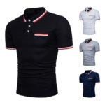 KB-Men-Polo-Men-Shirt-Short-Sleeve-Polo-Shirt-Contrast-Color-Polo-New-Clothing-Summer-Streetwear
