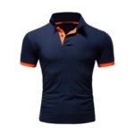 Summer-short-Sleeve-Polo-Shirt-men-fashion-polo-shirts-casual-Slim-Solid-color-business-men-s