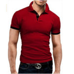 Summer-short-Sleeve-Polo-Shirt-men-fashion-polo-shirts-casual-Slim-Solid-color-business-men-s-2